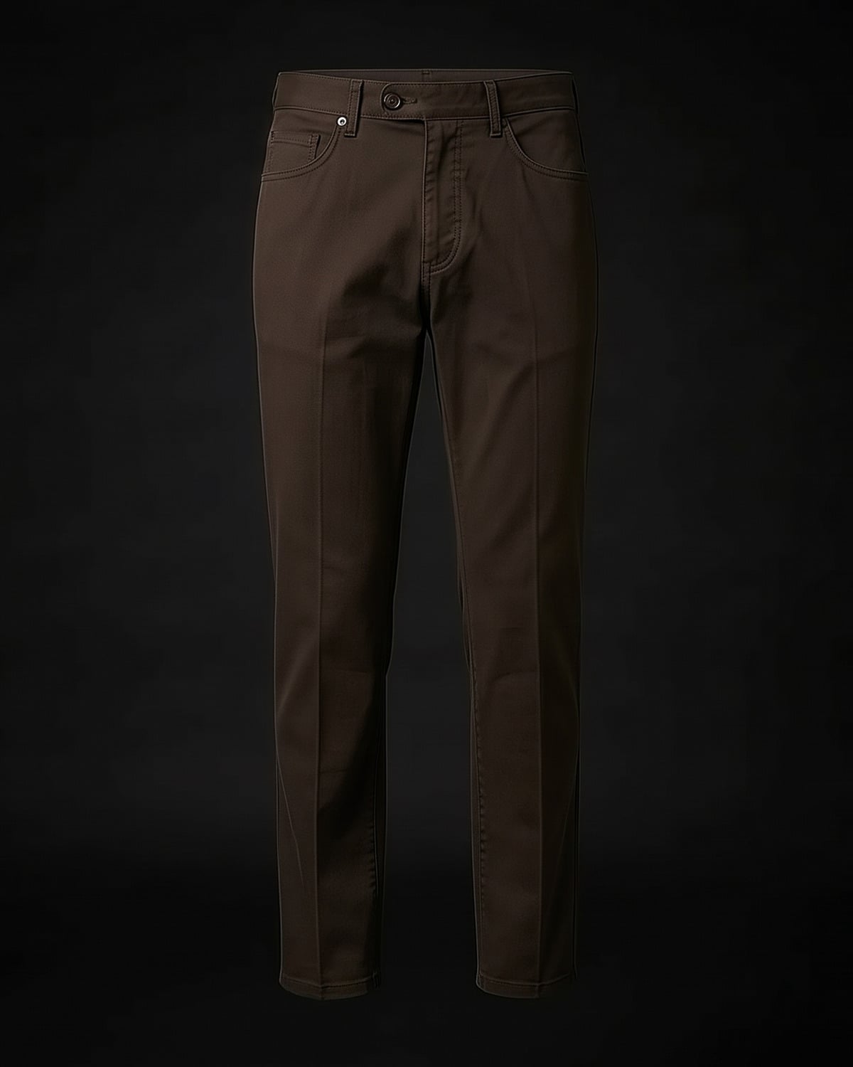 Five-pocket chino, brown